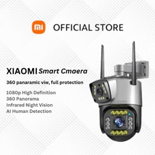 Camera Ngoài Trời Xiaomi 3 MẮT ZOOM 16X | Model 2024 | kèm thẻ nhớ 128Gb | 4K sắc nét, báo trộm nhạy V380 PRO