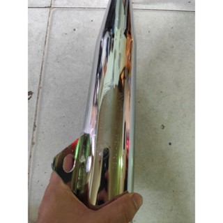 Pô 2543 gắn xe Wave RS100, Wave Alpha 100 2007-16 móc cam xăng và pô êm