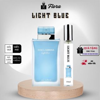 Nước hoa nữ LIGHT BLUE chiết 10ml phong cách Tươi mát, Quyến rũ, Tinh tế - Flora Perfum