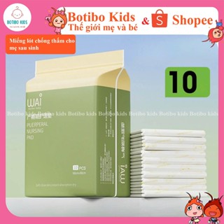 Tấm lót giường hậu sản cho mẹ sau sinh Wai, tấm lót giường cho người già trẻ em thay tã BOTIBOKIDS