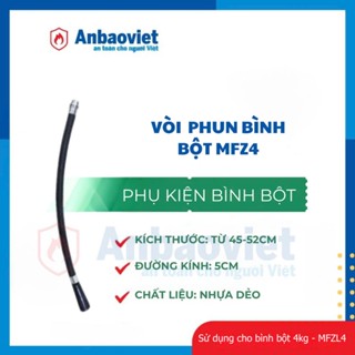 Vòi phun bột của bình chữa cháy bột 4kg - MFZ4