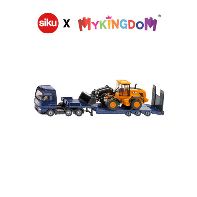 Đồ Chơi Mô Hình Xe tải chở xe xúc lật SIKU 1790