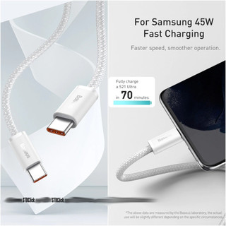 DÂY CÁP TYPE C TO TYPE C BASEUS DYNAMIC FAST CHARGING DATA 100W CHÍNH HÃNG