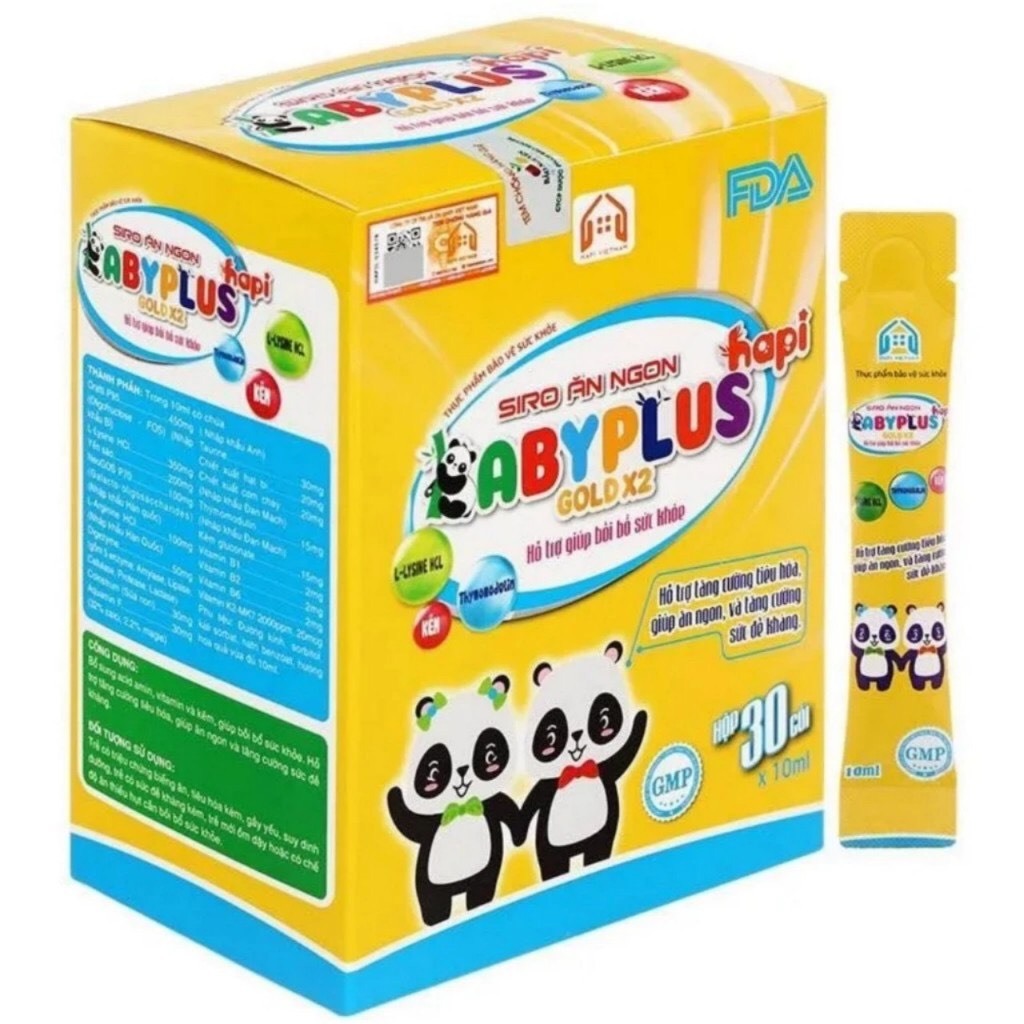 lẻ 1 gói Siro Ăn Ngon Baby Plus BabyPlus