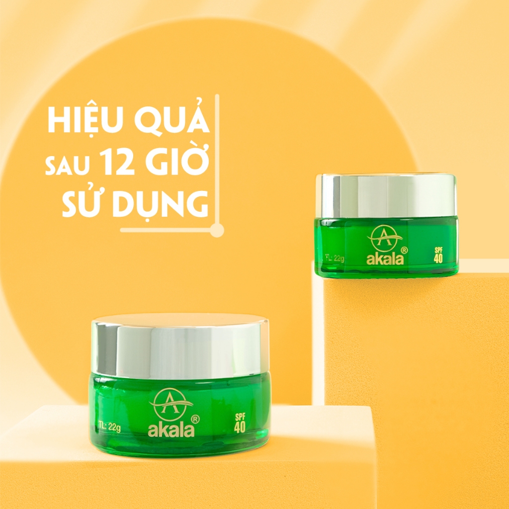 Kem Mụn - Mờ Thâm - Liền Sẹo - Kiềm Dầu akala ( Nhuỵ hoa nghệ tây & 7 loại thực vật quý ) 22 gram