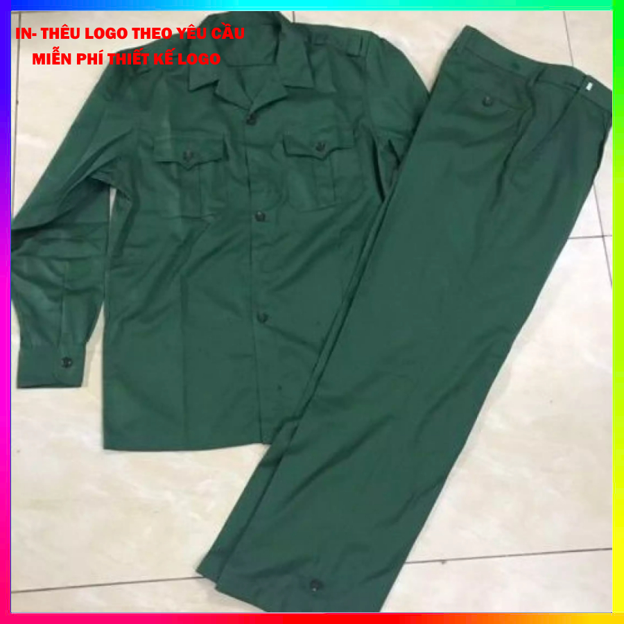 BỘ QUẦN ÁO LAO ĐỘNG PHỔ THÔNG