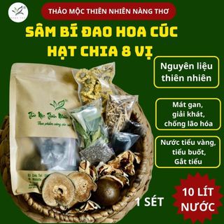S𝐚̂𝐦 B𝐢́ Đ𝐚𝐨 Hoa Cúc H𝐚̣𝐭 C𝐡𝐢𝐚 8 Vị - S𝐞𝐭 8 L𝐨𝐚̣𝐢 N𝐠𝐮𝐲𝐞̂𝐧 L𝐢𝐞̣̂𝐮 N𝐚̂́𝐮 10 L𝐢́𝐭 Nước