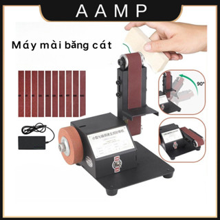 máy mài đai,Máy Mài Cạnh,ĐÁNH BÓNG MINI DIY,Puly gắn cho máy mài đai, máy cưa,Đai Chà Nhám ﻿——AAMP