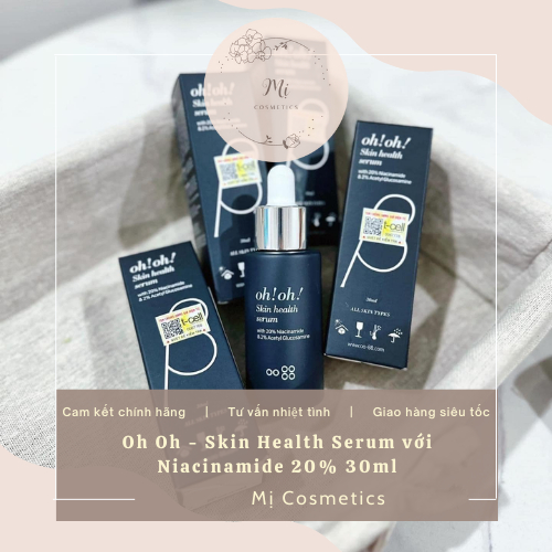 [Chính Hãng] Tinh chất OhOh Skin Health Nia Oh Oh Serum dưỡng sáng da, giảm thâm 20% Niacinamide 30m