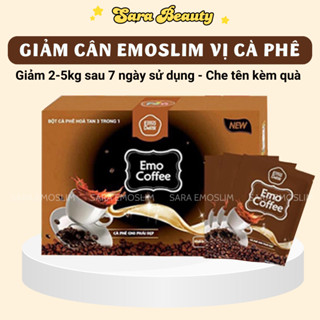 [CHÍNH HÃNG] BỘT GIẢM CÂN EMO COFFEE/ An Toàn, Hiệu Quả (kèm quà tặng chai đong nước 100ml)