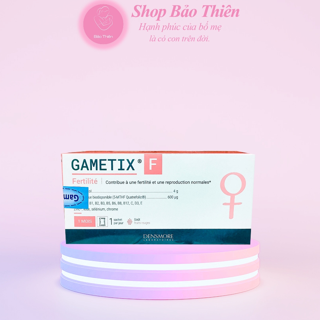 [Nhập Khẩu Chính Hãng] Gametix F mẫu mới 2027, hộp 30 gói dùng cho phụ nữ [ Bảo Thiên ]