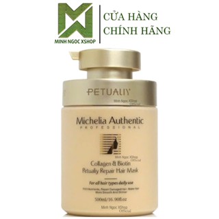 Kem ủ tóc, dầu hấp phục hồi siêu mượt Petualiy Michelia Authentic 500ML