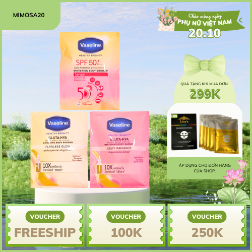Kem tắm trắng body Vase.line ThaiLan Chính Hãng.