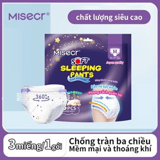 MISECR 1 gói 3 miếng băng vệ sinh phụ nữ Siêu mỏng và thoáng khí băng vệ sinh đồ lót
