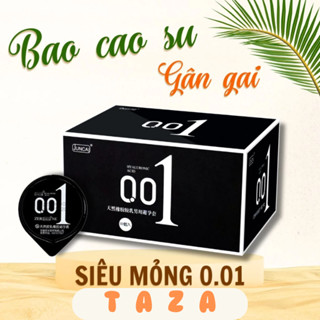 (Che tên) Bao cao su nam juncai siêu mỏng 0.01 Feel Ultrathin Đen Hương Vani, Nhiều Gel Bôi Trơn (Hộp 10C)