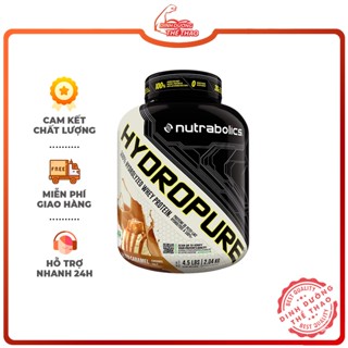 Whey Thủy Phân - NUTRABOLICS HYDROPURE 4.5LBS 2.1KG | Whey Protein 100% Thuỷ Phân