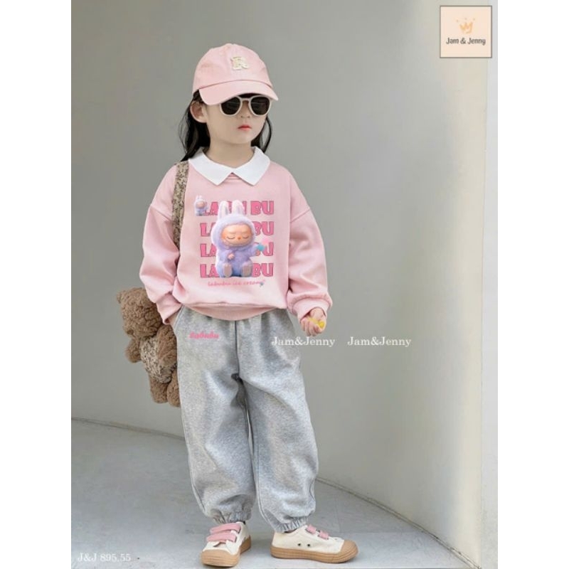 Bộ BG Labubu nỉ da cá