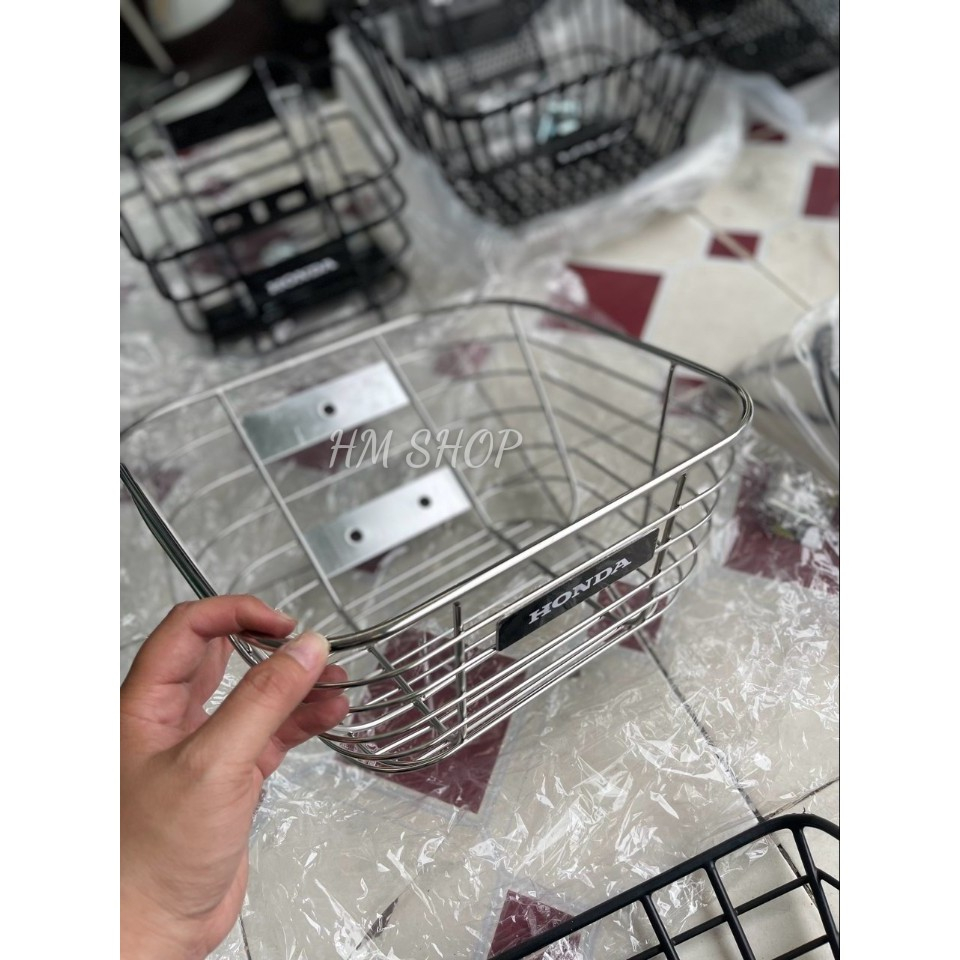 Rổ wave nhỏ, wave ZX (1 rổ trên 2 dưới) inox 304 (2)