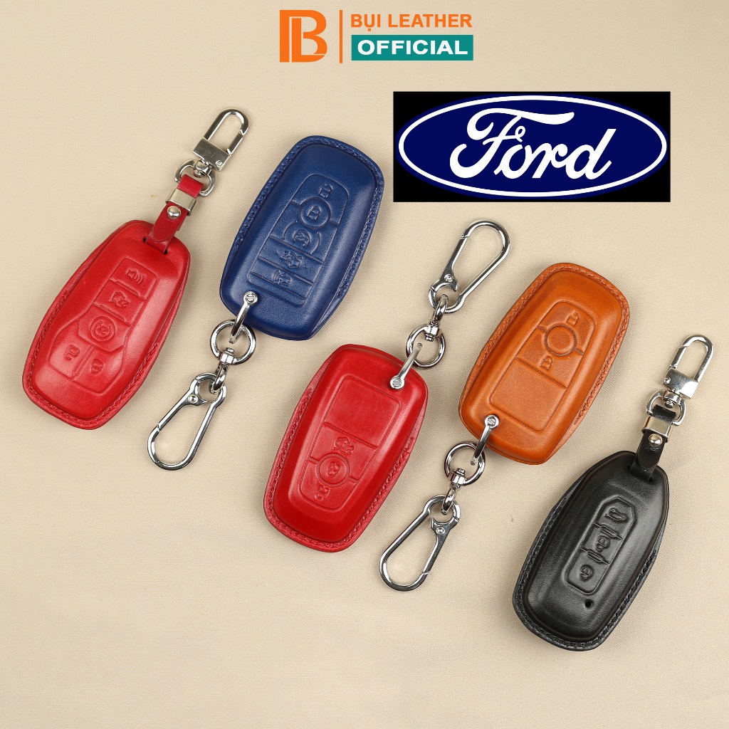 Bao da chìa khóa Ford Ecosport, Everest, Ranger, Explorer, Fiesta, Focus, Teritory, Mondeo -bao khóa