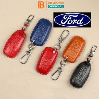 Bao da chìa khóa Ford Ecosport, Everest, Ranger, Explorer, Fiesta, Focus, Teritory, Mondeo -bao khóa handmade khâu tay