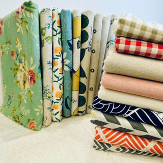 (MẪU HOT_75CM TĂNG SIZE) Vải CANVAS Thô Mộc Họa Tiết Đẹp, Vải may rèm bếp, may túi, làm handmade