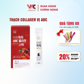  Hộp 30 Gói Thạch Collagen Đẹp Da Căng Bóng Thanh 20g 