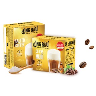 Cafe sữa, Cà Phê muối Ông Bầu Hộp 240g (10 gói *24g)