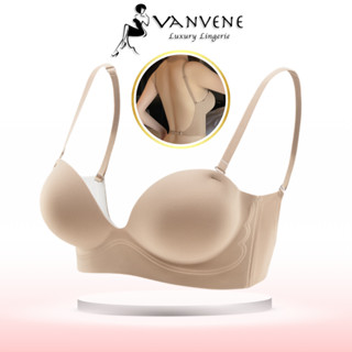 Áo lót su nữ không gọng Vanvene AL008 , Áo ngực đệm dày nâng ngực, áo ngực cho ngực nhỏ
