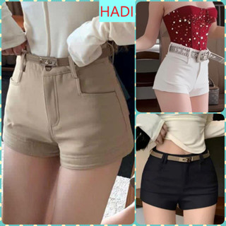 [SODS1893] QUẦN SHORT JEANS ĐÙI NỮ LƯNG CAO TÚI VUÔNG ĐĨA CẶP CO GIÃN LAI CAO MÀU TRẮNG ĐEN KEM TÔN DÁNG HOT HIT