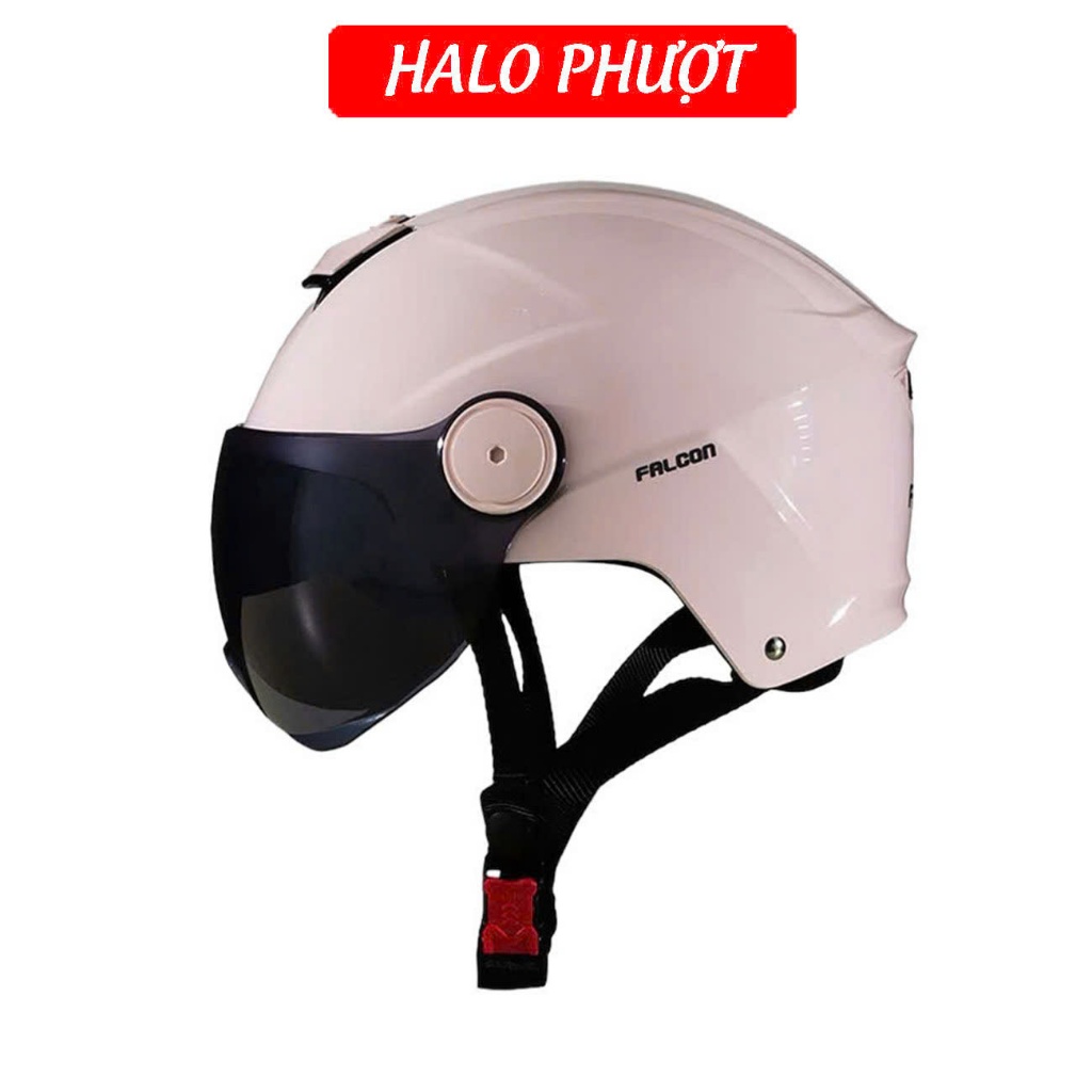 Nón Bảo Hiểm POC Falcon F19 Hồng Pastel (Chuẩn Xe Máy)