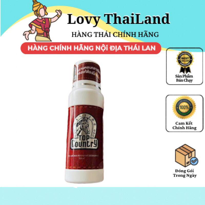 01 Lăn Khử Mùi Top Country Thái Lan 100ml