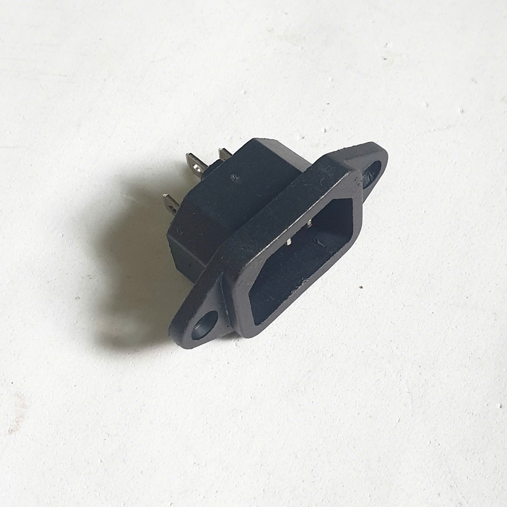 Jack nguồn AC-04 3 chân 10A 250V