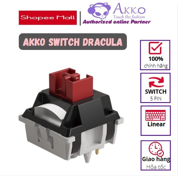 AKKO Switch Dracula ( 5 pin / 45 switch)