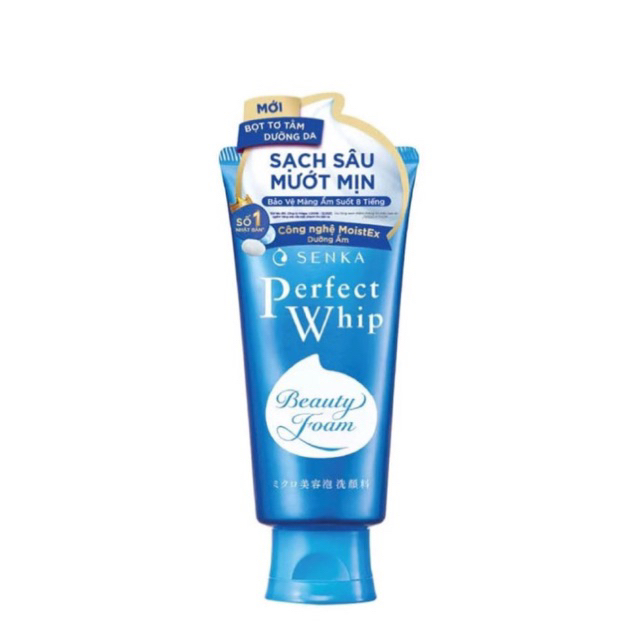 Sửa rửa mặt tạo bọt Senka Perfect Whip Sạch sâu 120g