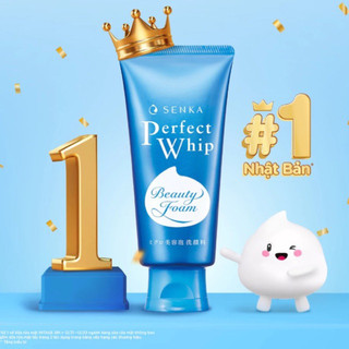 Sửa rửa mặt tạo bọt Senka Perfect Whip Sạch sâu 120g