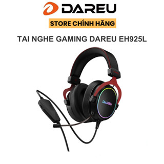 Tai Nghe DAREU EH925L BLACK RED ( LED RGB )