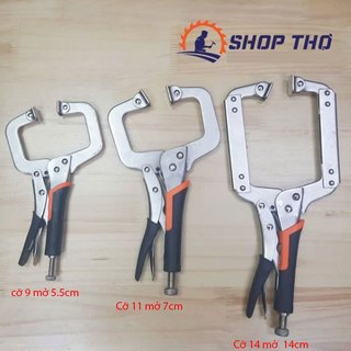 Kẹp nhanh chữ C mở 5cm, 7cm, 14cm