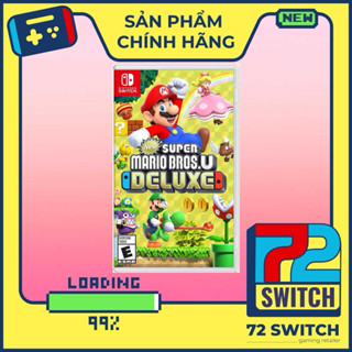 Băng Game New Super Mario Bros. U Deluxe Nintendo Switch.