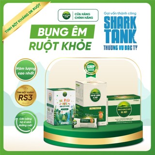 COMBO 1 THÁNG Tinh Bột Kháng Dr. Ruột Thay Thế Bữa Ăn - Giảm Táo Bón, Viêm Đại Tràng, Nuôi Dưỡng Lợi Khuẩn, Tiêu Hóa Tốt