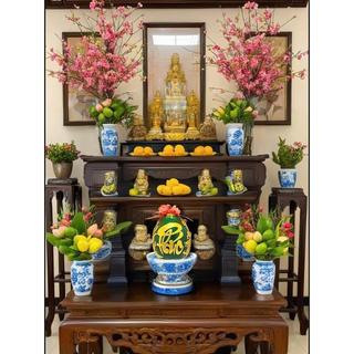Chữ thư pháp 10cm dán dưa, dừa, bưởi trang trí ngày tết, màu Kim tuyến vàng đỏ đen (giá bán 5 chữ)
