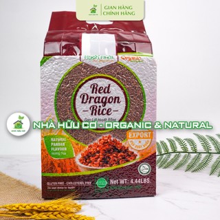  Gạo lứt huyết rồng HƯƠNG DỨA NGON,DẺO,THƠM MÙI LÁ DỨA - Nhà Hữu Cơ 