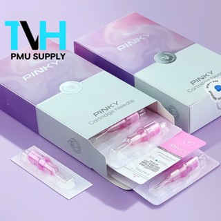 Kim Pen PINKY THUNDER LORD POWER Sử Dụng Cho Phun Xăm Thẩm Mỹ Và Tattoo Hộp 20 Cây - TVH PMU SUPPLY