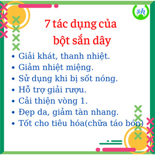 [HCM]Bột sắn dây nguyên chất - 500gr