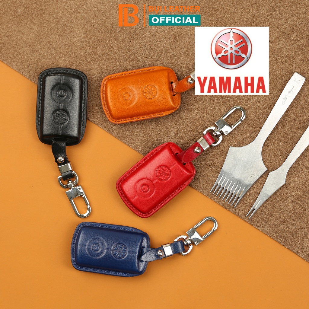 Bao da chìa khóa Yamaha NVX, Janus, Nozza Grande, FreeGo, Latte, Exciter 155-bao khóa handmade khâu 