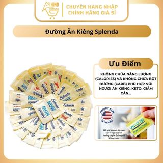 Đường Ăn Kiêng Splenda Zero Calorie Sweetener - USA, Vị Ngọt Tự Nhiên - Hinohouse