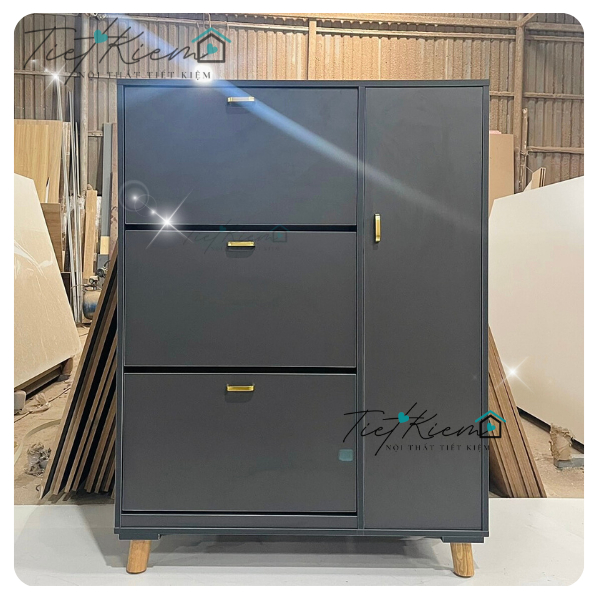 Tủ giày thông minh đẹp ngang 90cm NTTK 089