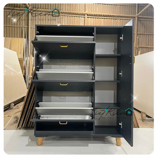 Tủ giày thông minh đẹp ngang 90cm NTTK 089