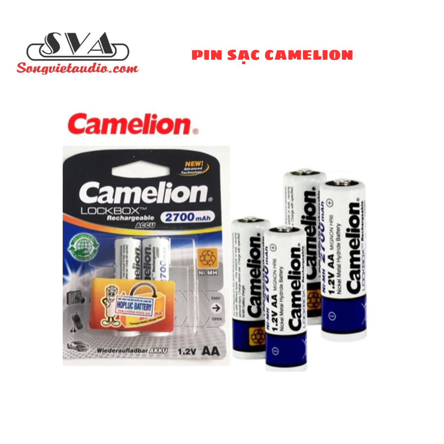 PIN SẠC AA WESTINGHOUSE - 1 VĨ 2 VIÊN 2700MAH