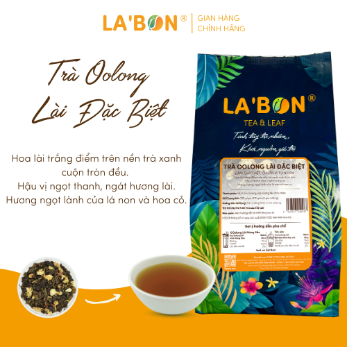 Trà Oolong Lài Đặc Biệt LA'BON Túi 500Gr.
