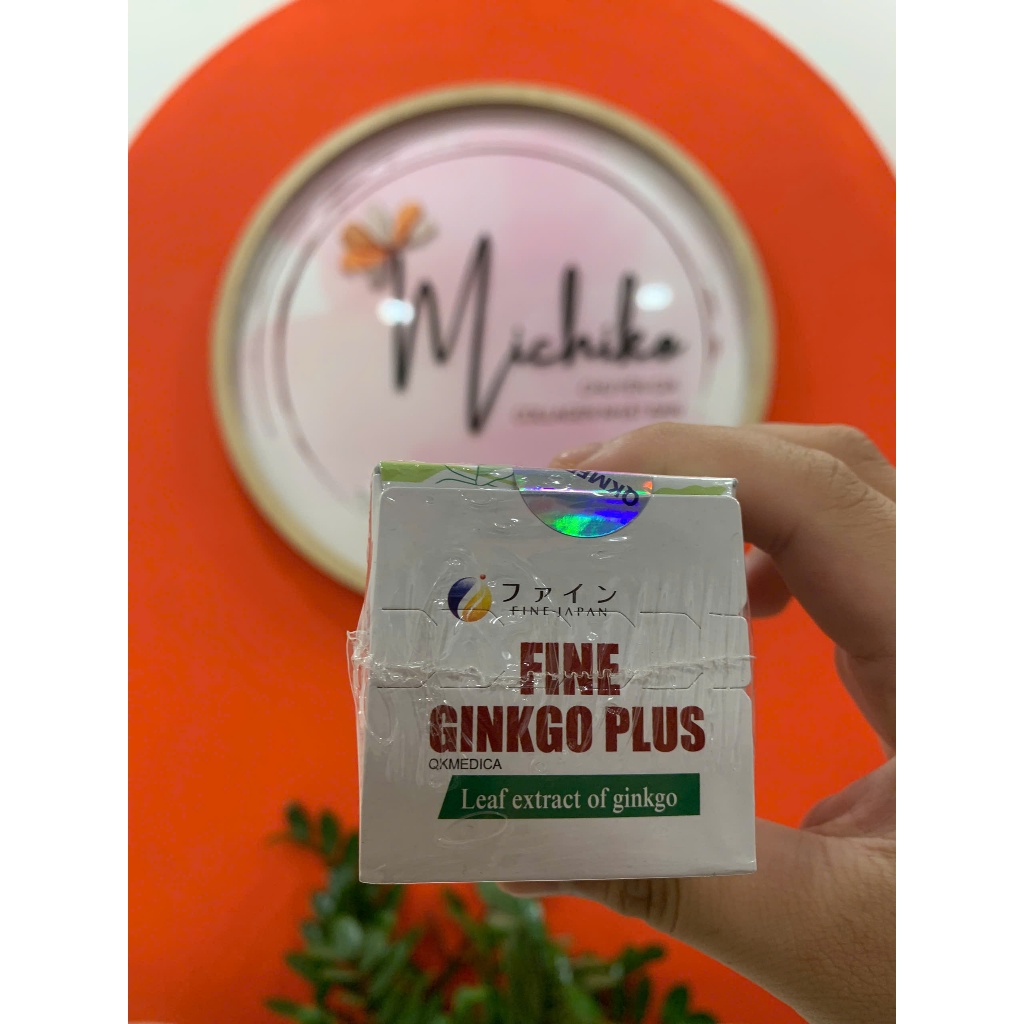 [Combo 2 Hộp] Viên Uống Bổ Não Fine Ginkgo Plus Hoạt Huyết Dưỡng Não Nhật Bản 400 Viên
